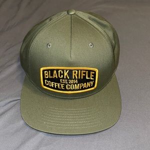 Black Rifle Coffee Keystone Pinch Front Snapback - Olive